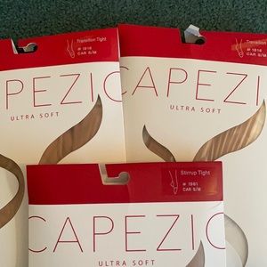 Bundle of Capezio caramel Tights